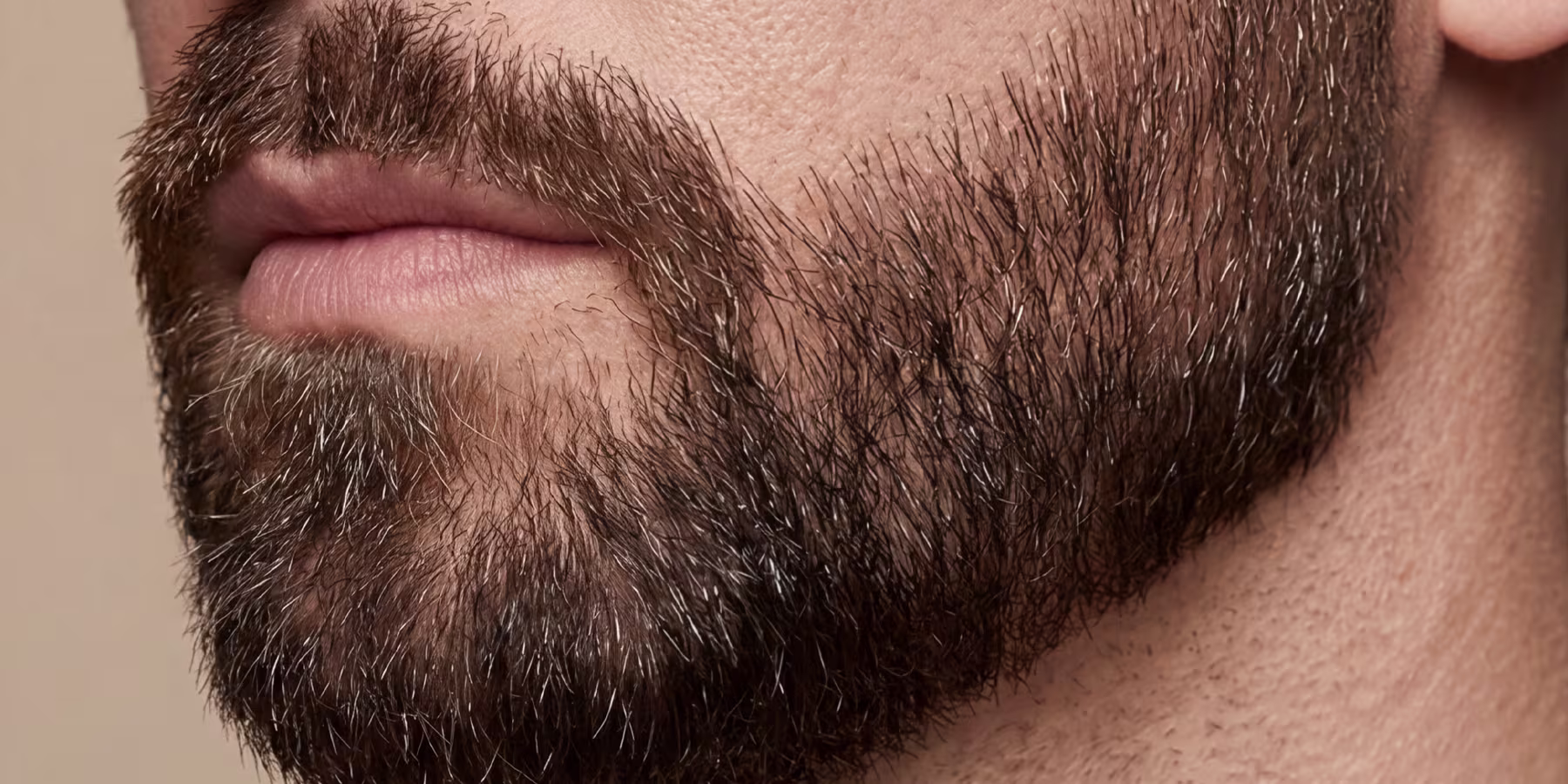 After using DABALASH on beard